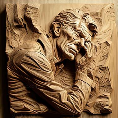 3D model Lucian Freud (STL)